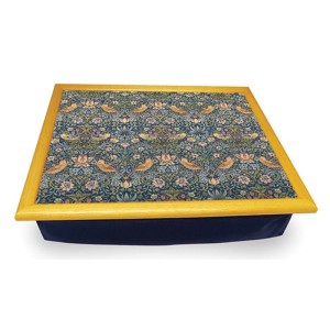 William Morris strawberry thief floral lap tray