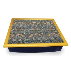 William Morris strawberry thief floral lap tray