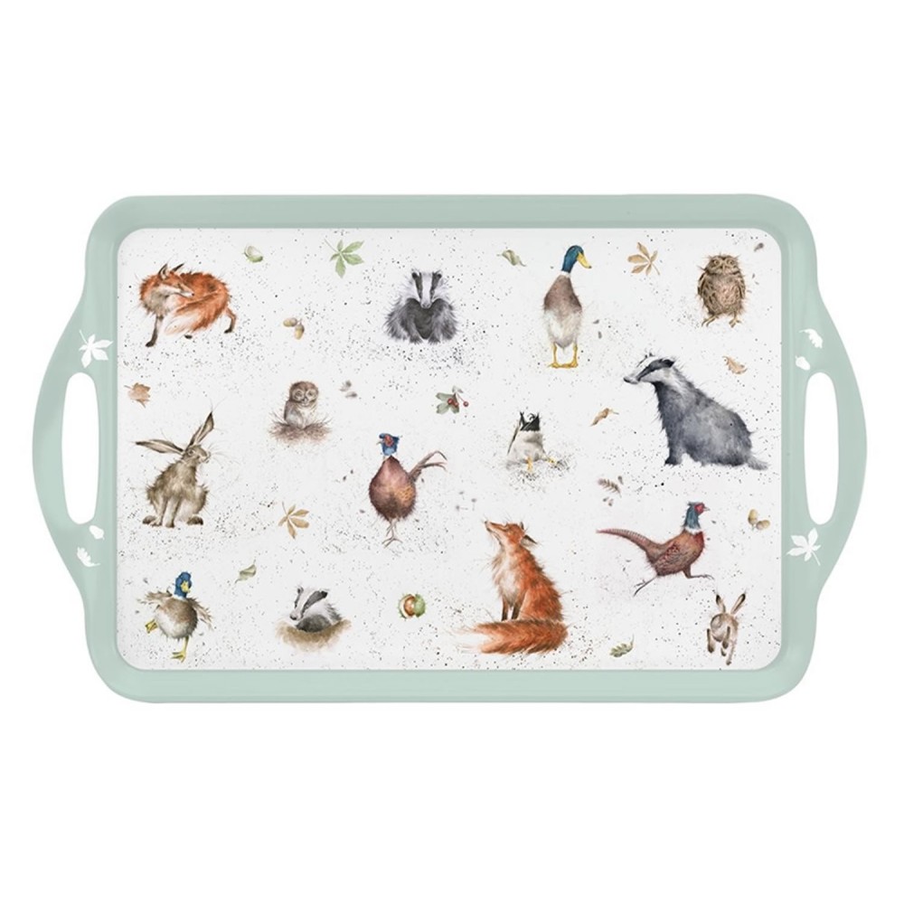 Animal design, Wrendale large size serving tray with handles