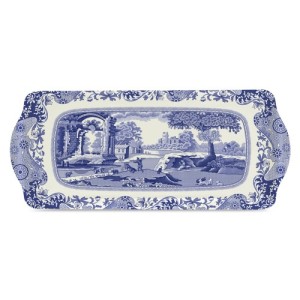 Blue Italian sandwich tray