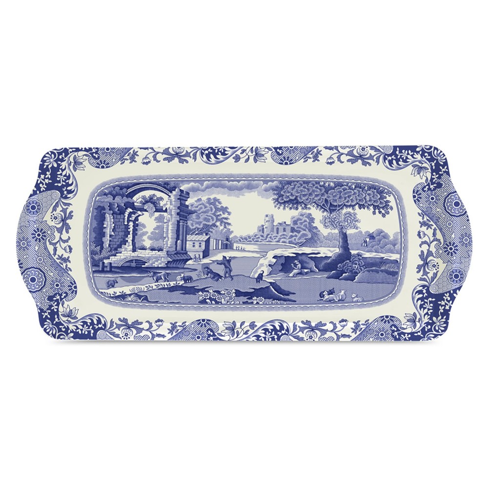 Blue Italian sandwich tray