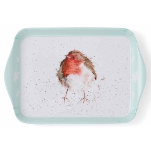 Small scatter tray with a Wrendale Robin