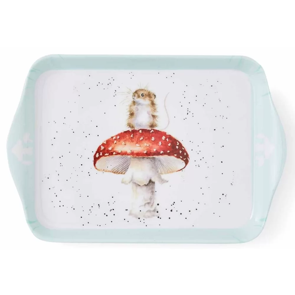 Mouse and Mushroom small scatter tray by Wrendale from Pimpernel