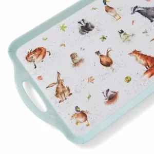 Wrendale large size serving tray with handles cropped view