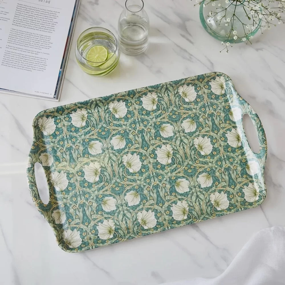 Morris Co Large Trays, Pimpernel Floral Tray by Spode