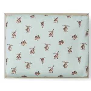 Cushioned base view of Wrendale Hare lap tray