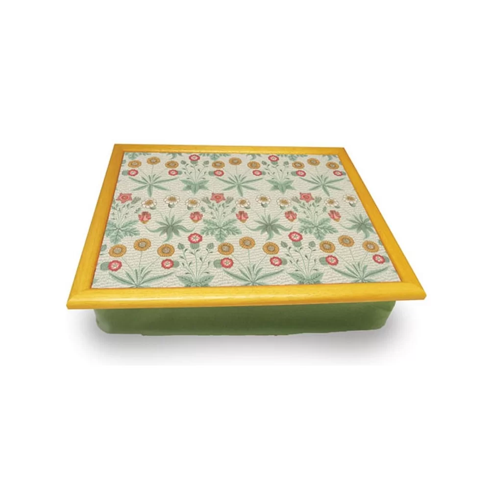 William Morris Daisy cushioned lap tray