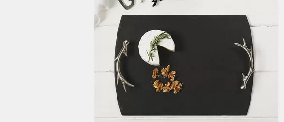 Slate serving trays